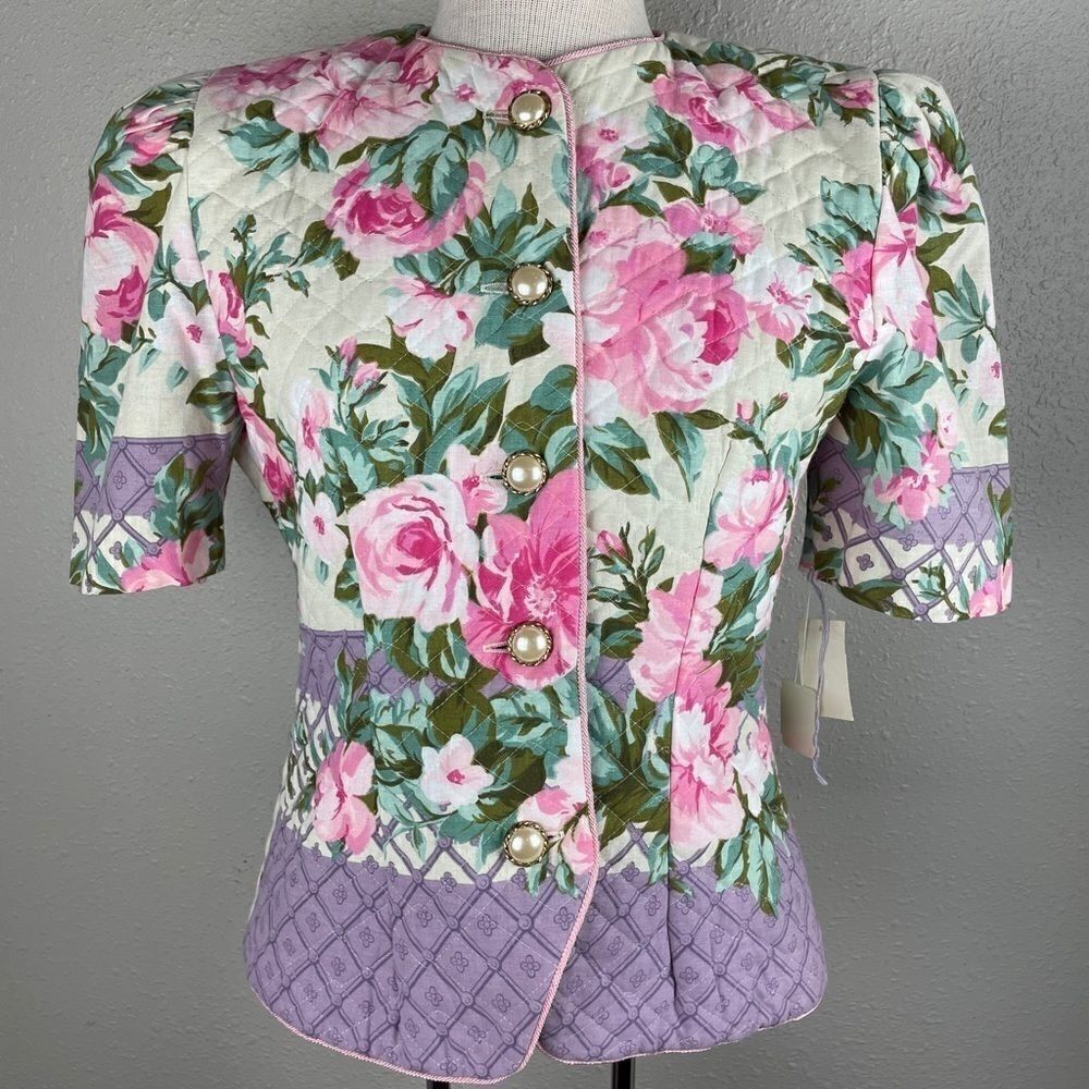 NWT Vintage Act I Button Down Top Size 10